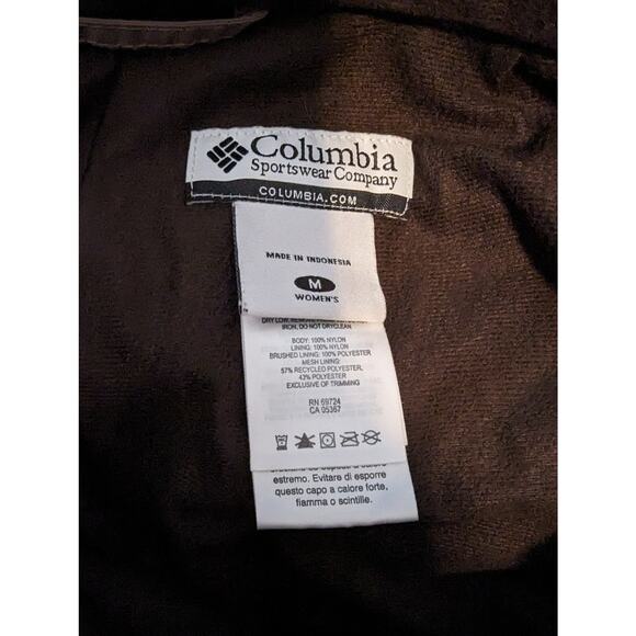Columbia Ski Snowpants Hounds tooth Brown Size M - Picture 10 of 14